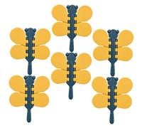 BESTonZON 6pcs Childproof Door Lever Locks Sliding Window Locks Safety Window No Screw Easy to Install Compact Prevent Boys and Girls from Accidents