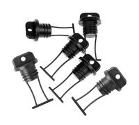 BESTonZON 6pcs Drain Plugs Kit for Kayak and Canoe Durable Plastic Boat Bungs for Leak Prevention Environments Replacement Accessories for Safe Watercraft Use