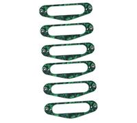 BESTonZON 6pcs Electric Guitar Pickup Frame Mounting Ring Single Coil to Humbucker Conversion