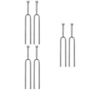BESTonZON 6pcs Guitar Tuning Forks a Tone Tuners Guitar Tuning Forks Acoustic Plucker Accessory