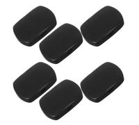 BESTonZON 6Pcs Guitar Tuning Peg Button Ebony Machine Head Wooden Black Classical Guitar String Tuners Replacement Accessories