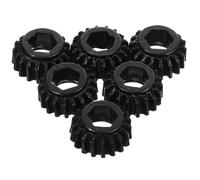 BESTonZON 6pcs Guitar Tuning Pegs Gears 1:18 Ratio Iron Material for Electric Guitar, Prevents Screws from Slipping and Easy to Install, Suitable for Professionals and Beginners