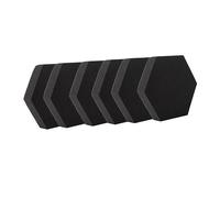 BESTonZON 6pcs Hexagonal Soundproofing Panels Acoustic Insulation for Home Theaters Podcasting Movie Theaters Boys and Girls Bedroom