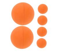 BESTonZON 6pcs High Bounce Squash Training Balls Rubber Practice Reaction Exercise Equipment for Racquetball Beginners Compact Lightweight Sports Balls