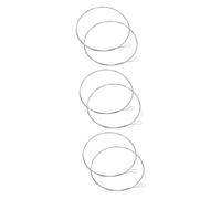 BESTonZON 6pcs Longevity Dulcimer Strings Steel Wire Strings for Lyre Harp Replacement Parts for Dulcimer Instruments for Beginners and Professionals