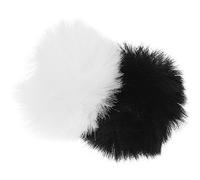 BESTonZON 6pcs Microphone Windscreen Furry Cover Windproof Muff for Outdoor Recording Mic Accessory