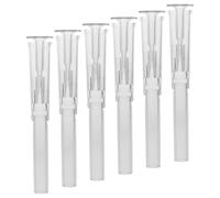 BESTonZON 6pcs Mini Mushroom Fountain Nozzle for Small Water Pump with Plastic Material and Compact Versatility, for Outdoor Decor and Small Decorative Fountain Pump Projects