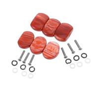 BESTonZON 6pcs Oval Guitar Tuning Peg Knobs High Precision Resin Buttons for Compatibility Comfortable Grip for Acoustic Folk Guitars Upgrade Your Music Experience