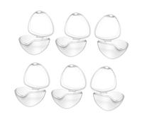 BESTonZON 6pcs Pacifier Case Storage Box for Toys Bibs Dummy Box Dummy Storage Teething Toy Easy to Attach Sanitary Protection