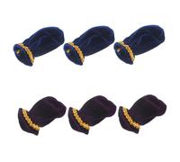 BESTonZON 6Pcs Piano Pedal Protectors with Elastic Band Scratch Foot Pad Covers for Piano Pedals Dirt Resistant and Foot Covers for Musical Instruments