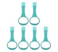 BESTonZON 6pcs Pull up Rings for Playpen Handles Boy Girl Boy Girl Walking Assistant Portable Play Area Accessories for First Steps and Playtime Fun