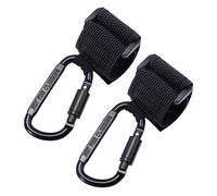 BESTonZON 6pcs Pushchair Hooks Non-Slip Hangers for Diaper Bags Holder Pram Hook for Nursery Bag Hanger
