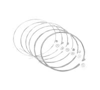 BESTonZON 6pcs Rust Electric Guitar Strings for Replacement Strings for Enhanced Tone and Sustain Easy Installation for Musicians for Skill Levels