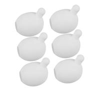 BESTonZON 6pcs Silicone Squeeze Bubble Inserts for DIY Stress Balls Slow Rising Gel Stress Ball Replacement for Adults Multipurpose Sensory Accessories for Family Fun and Party Decorations