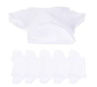 BESTonZON 6Pcs Small Bear Stuffed Animal Clothes Set Soft Plush Doll T-Shirts with Round Neck Replaceable Lovely Doll Costume Compact Decorative Outfit