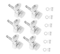 BESTonZON 6pcs String Locking Function Tuners Fully-enclosed Acoustic Guitar Tuning Tuners for Electric Guitar String Feature