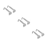 BESTonZON 6pcs Violin Accessories Chinrest Screws Violin Shoulder Rest for Violinists