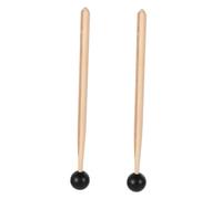 BESTonZON 6pcs Wooden Xylophone Drumsticks Mallets for Glockenspiel Adults Boys and Girls Beginners Professionals Head Comfortable to Hold