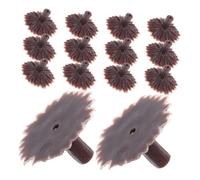 BESTonZON 70pcs Miniature Tree Feet Bases for Model Railroad Trees Artificial Replacement Stands for DIY Crafts Landscape Scenery Urban Planning and Train Diorama Accessories