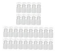 BESTonZON 72 pcs Double Heart Shape Bubble Wands Empty Bubble Bottles for Wedding Party Favours for Christmas Decor and Birthday Celebrations