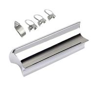 BESTonZON 76mm Stainless Steel Tone Bar for Electric Guitar 4 Metal Picks for Lap Steel Slide Playing and Guitar Accessories