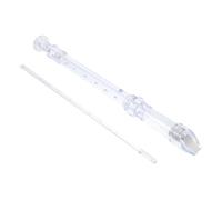 BESTonZON 8 Hole Abs Recorder Producing Heavy Metal Tone and Full Timbre Sound in G Key with Cleaning Rod and User Manual Professional Plastic Flute for Stage and Classroom Use