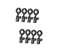 BESTonZON 8 Pcs Mic Holder Mic Clip Snowball Mic Mics Blue Mic Arm Desk Mount Mic Stand Clip Microphones Clips Desktop Adapter To Rotate Plastic