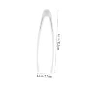 BESTonZON 8 Pcs Plastic Tweezers for Sensory Play Tools Fine Motor Skill Training Teaching Science Nature Observation for Students Outdoor Use
