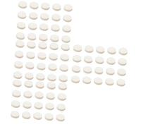 BESTonZON 80 Pcs Guitar Tone Guitar Marker Fretboard Stickers Inlay Fretboard Dots White Stickers Inlay Stickers for Guitar Ukulele Pearl Inlay Sticker Banjo Inlay Stickers Dot Sticker Shell