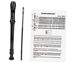 BESTonZON 8hole Flute Recorder for Beginner Music Lover Cleaning Stick and User Guide Musical Instrument for Boys and Girls and Basics