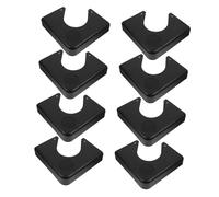 BESTonZON 8pcs Billiard Table Chrome Corner Plates Reinforced Protective Brackets for Pool Snooker Table Edges Replacement Accessories for Frames Enhancing Stability and Professional Play