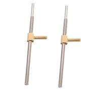 BESTonZON 8pcs Cello Bow Screw Cello Replacement Fitting Part Supply for Instrument Accessories