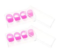 BESTonZON 8pcs Drumstick Finger Cots for Steel Tongue Drum Beginner Silicone Finger Sleeve Protects Hands Percussion Instrument Accessories