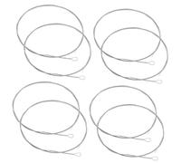 BESTonZON 8pcs Dulcimer String Instrument Replacement Steel String for Dulcimer for Repairing and Playing