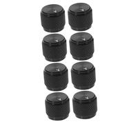 BESTonZON 8pcs Electric Guitar Bass Volume Knobs Potentiometer Knobs for Guitar Volume Control Replacement Parts