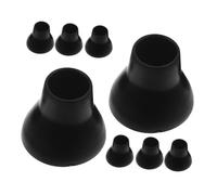 BESTonZON 8pcs Golf Ball Retriever with Rubber Suction Cup Compact and Efficient Putter Grip Accessory for Collection for Retrieval and Practice