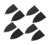 BESTonZON 8pcs Guitar Bass Truss Rod Covers with Tip Angle Design for Electric Bass Guitars Plastic Core Replacement for Neck Stability Easy Installation Accessories for Repair and