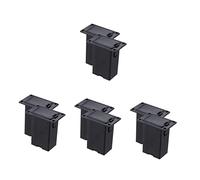BESTonZON 8pcs Guitar Battery Case for Bass Active Pickup Battery Holder Storage Box Case Fit for Flat Installation