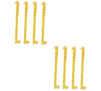 BESTonZON 8pcs Height Chart for Boys and Girls Wall Stickers Boys and Girls Growth Chart Nursery Decor Wall Art