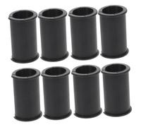 BESTonZON 8pcs Microphone Cover Ultra-thin Mic Sleeve Shock Mount Rubber Spacer Microphone Gasket for Live Streaming
