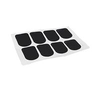 BESTonZON 8pcs Mouthpiece Tooth Pad Clarinet Patches Pads Cushions for Saxophone Mouthpiece Black for Clarinet Playing Scenario
