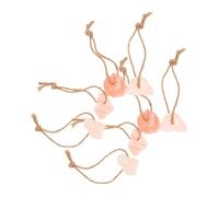 BESTonZON 8pcs Natural Mineral Salt Blocks Hanging Rope Livestock Salt Lick Chew Snacks for Horse Cattle Goat Sheep Deer about