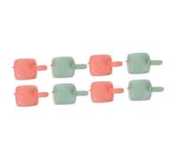 BESTonZON 8pcs Portable Boy Girl Pacifier Cases Storage Boxes for Loop for Keeping Pacifiers Clean and Organized During Outdoor Activities Travel