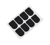 BESTonZON 8pcs Saxophone Clarinet Pads Black Patches Mouthpiece Tooth Pad for Clarinet Sax Thickness
