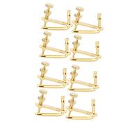 BESTonZON 8pcs Violin Alloy Tuner Metal Tuning Adjusters Violin Fine Tuners for String Adjusters Supplies