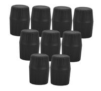 BESTonZON 9pcs Guitar Stand Leg Pad for Acoustic Guitars Saxophones Microphone Stands Rubber Foot Protector Non-slip Material Quick Easy Installation
