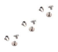 BESTonZON 9pcs Replacement Brass Screws for Trumpet Metal Slide Ring Fixing Screws Essential Instrument Accessory