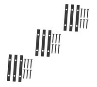 BESTonZON 9sets Guitar String Retaining Rod Zinc Alloy Electric Guitar Pressure Chords String Guide for Musical Instrument