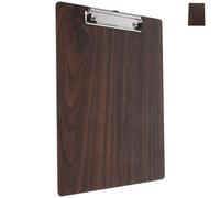 BESTonZON A3 Wooden Clipboard for Sketching and Drawing, Portable Heavy Duty Walnut Texture Board 22.5x31.5cm, Artist and Nurse Clipboard Suitable for Classroom, Office, and Studio Use