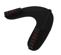 BESTonZON Abdominal Strap Handle Belt Resistance Bands High Pull-down Trainer Workout Pull up Belt Hanging Abs Strap Workout Straps with Handles Assistance Band for Pull Ups Black Eva